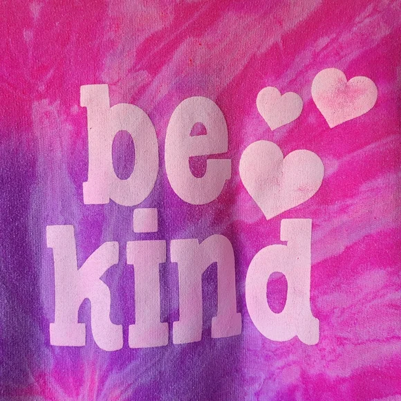 Be Kind Heart Hoodie Pullover Sweatshirt Women's XL SUNSHINE SISTERS - Picture 10 of 10